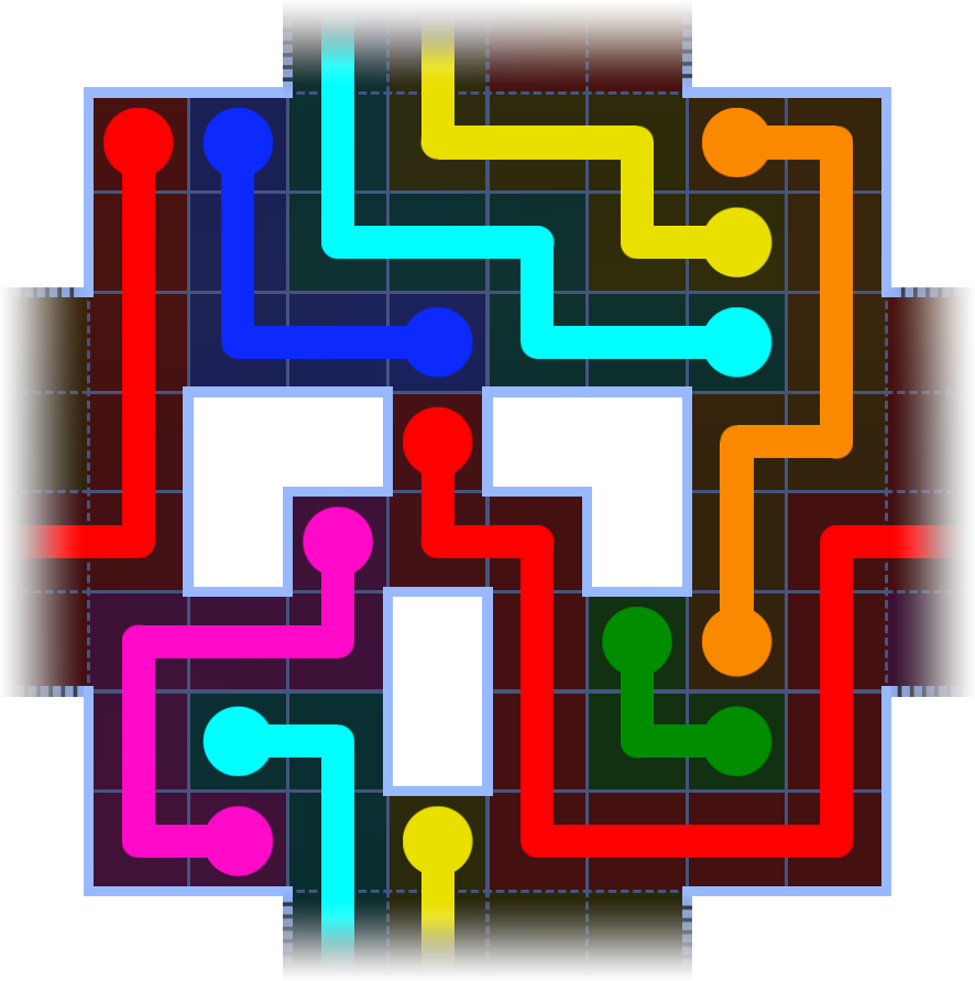 Flow Free Warps 3799 Solution