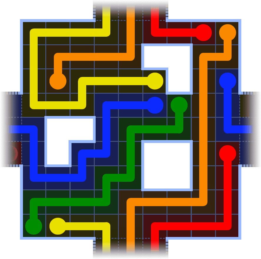 Flow Free Warps 3811 Solution