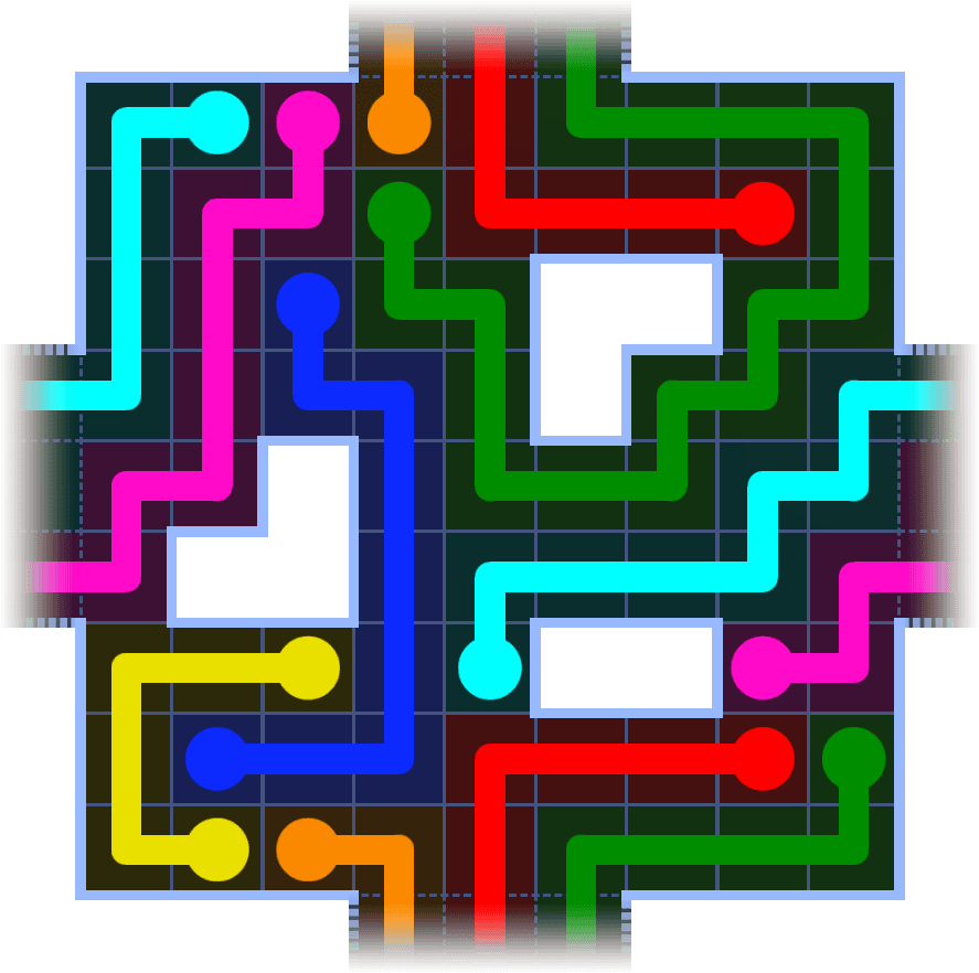 Flow Free Warps 3813 Solution