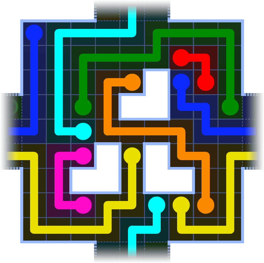 Flow Free Warps 3815 Solution