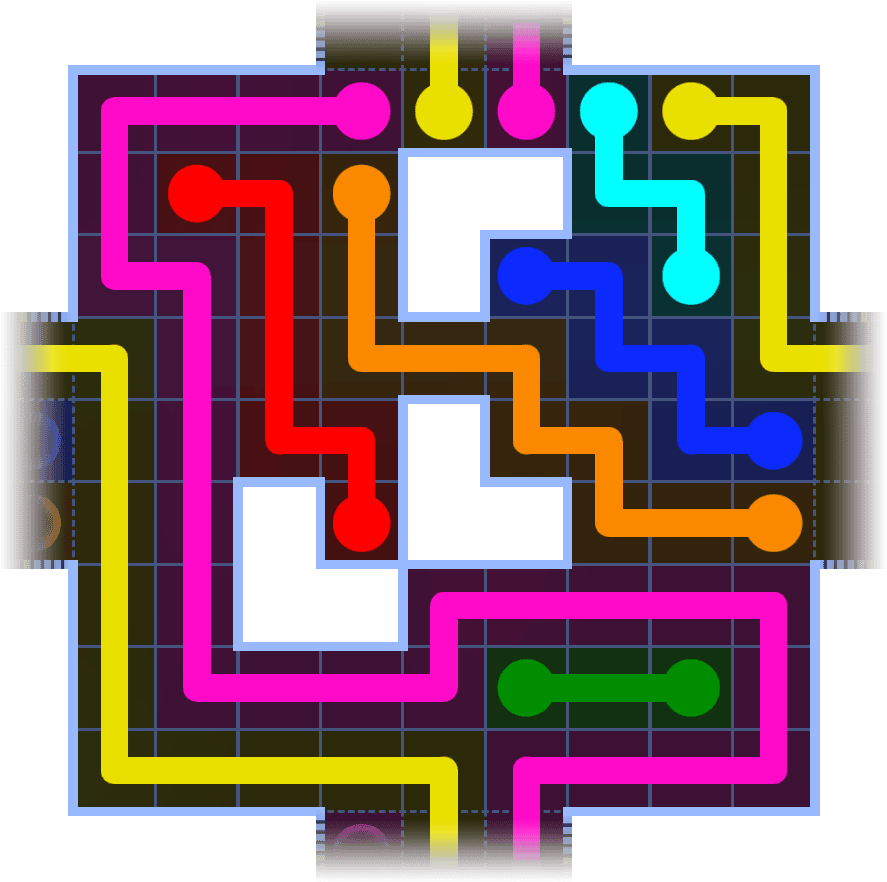 Flow Free Warps 3820 Solution