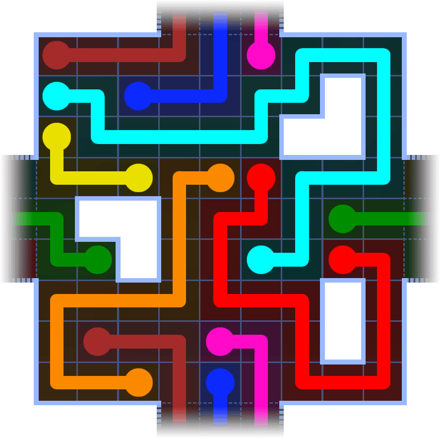 Flow Free Warps 3821 Solution