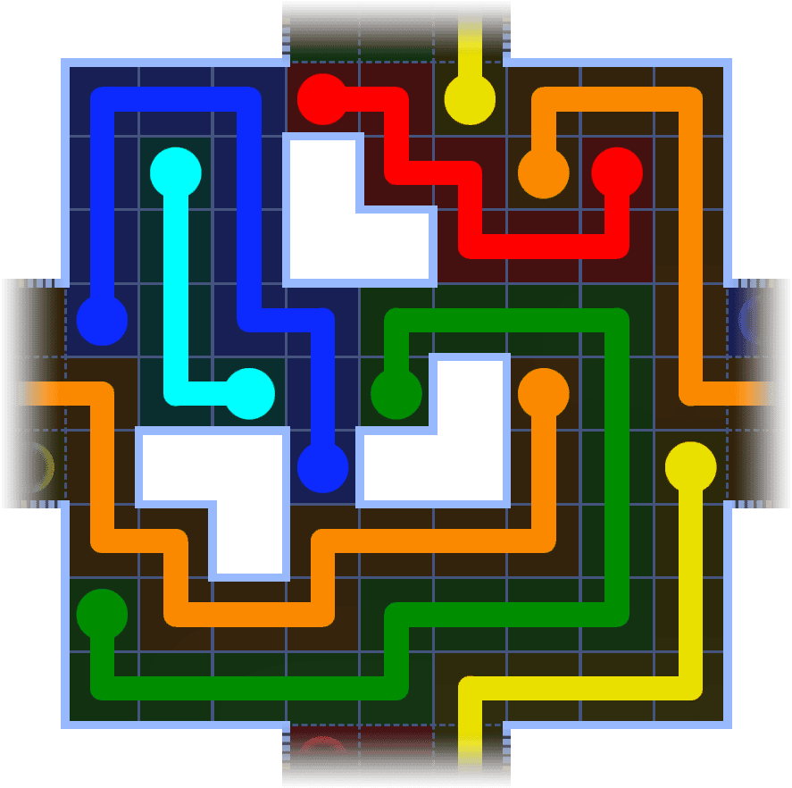 Flow Free Warps 3829 Solution