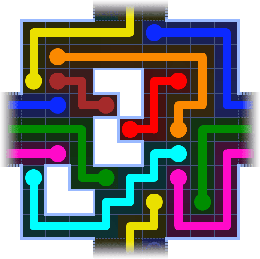 Flow Free Warps 3830 Solution