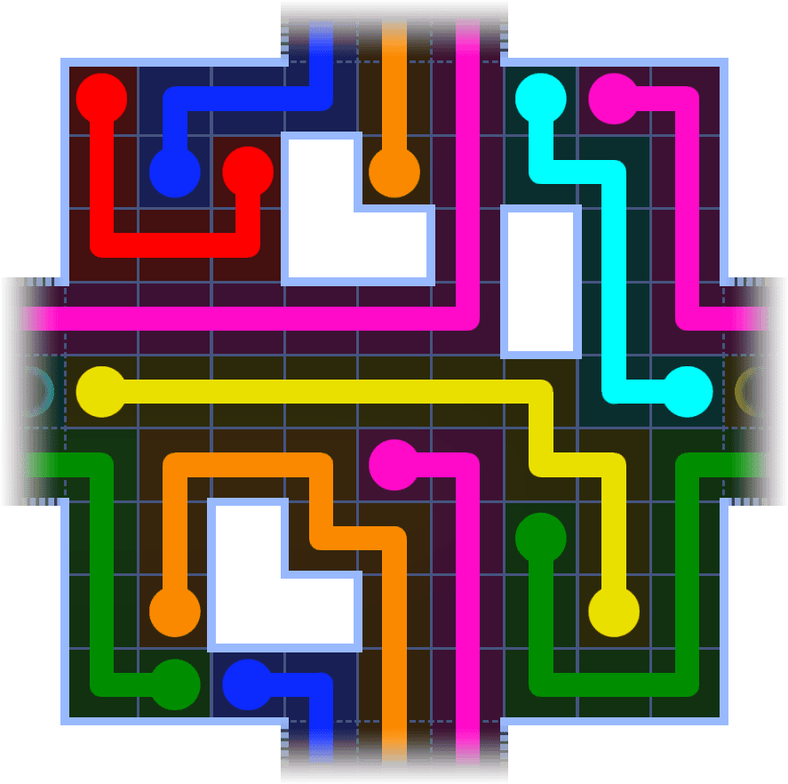 Flow Free Warps 3834 Solution