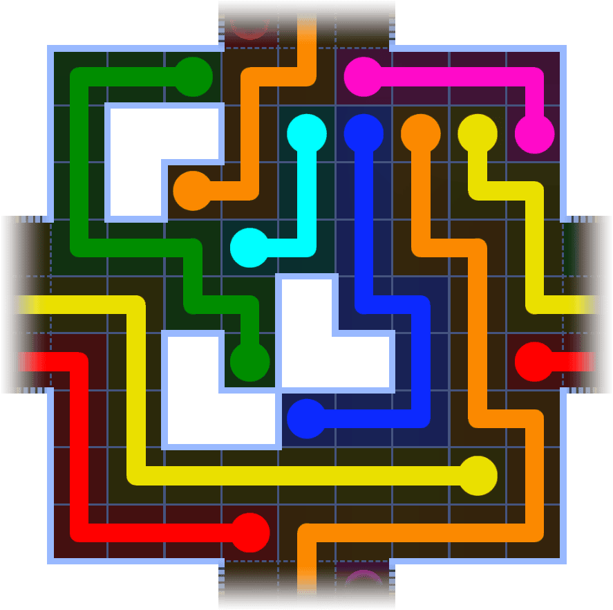 Flow Free Warps 3838 Solution