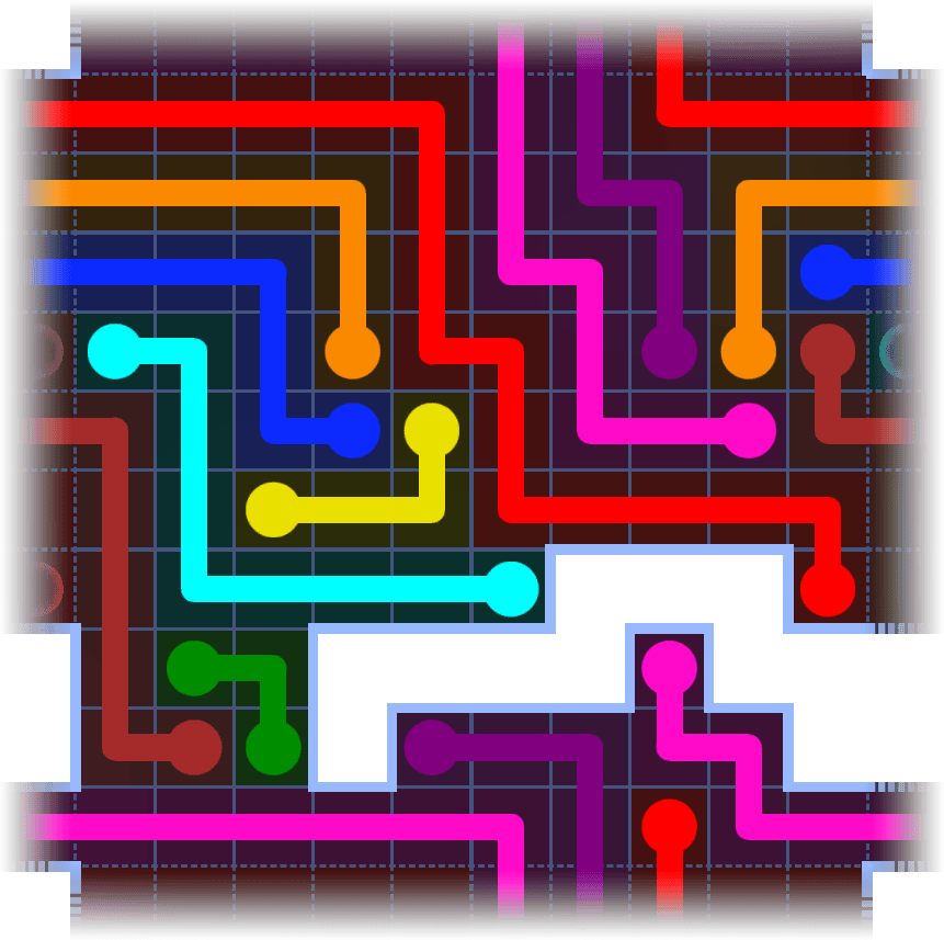 Flow Free Warps 3576 Solution