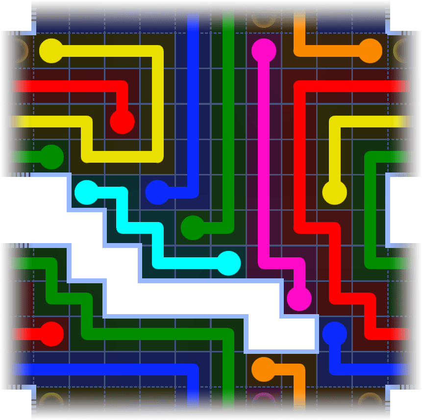 Flow Free Warps 3577 Solution