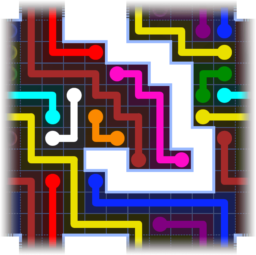 Flow Free Warps 3580 Solution