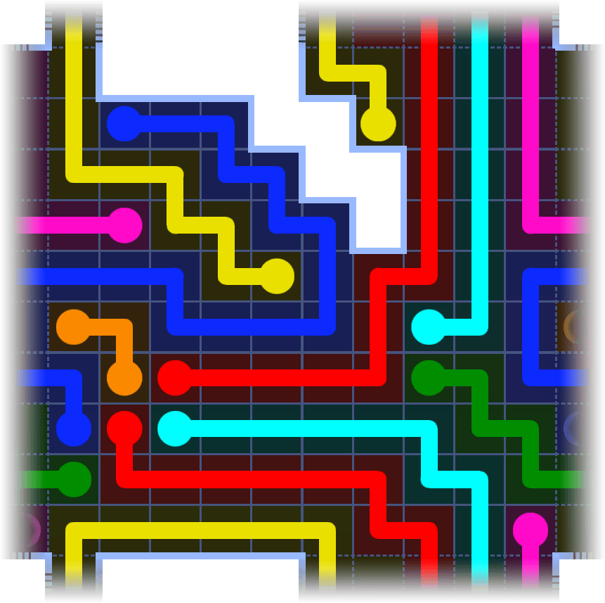 Flow Free Warps 3582 Solution