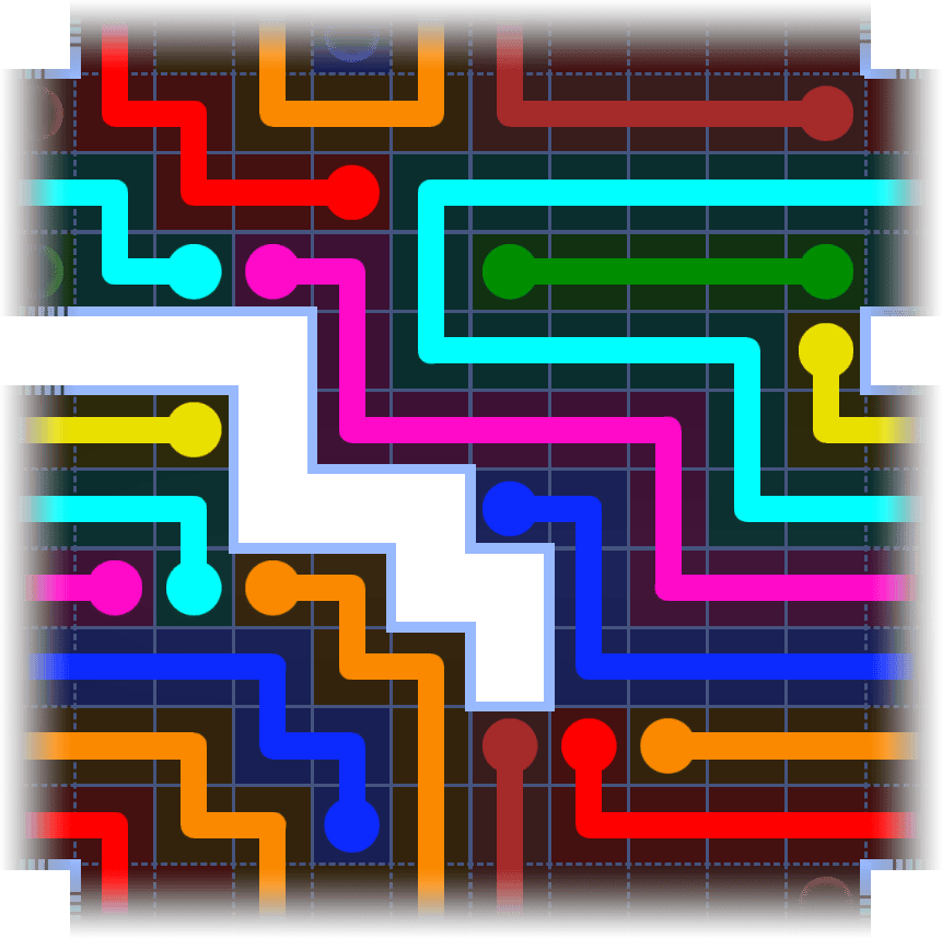 Flow Free Warps 3588 Solution