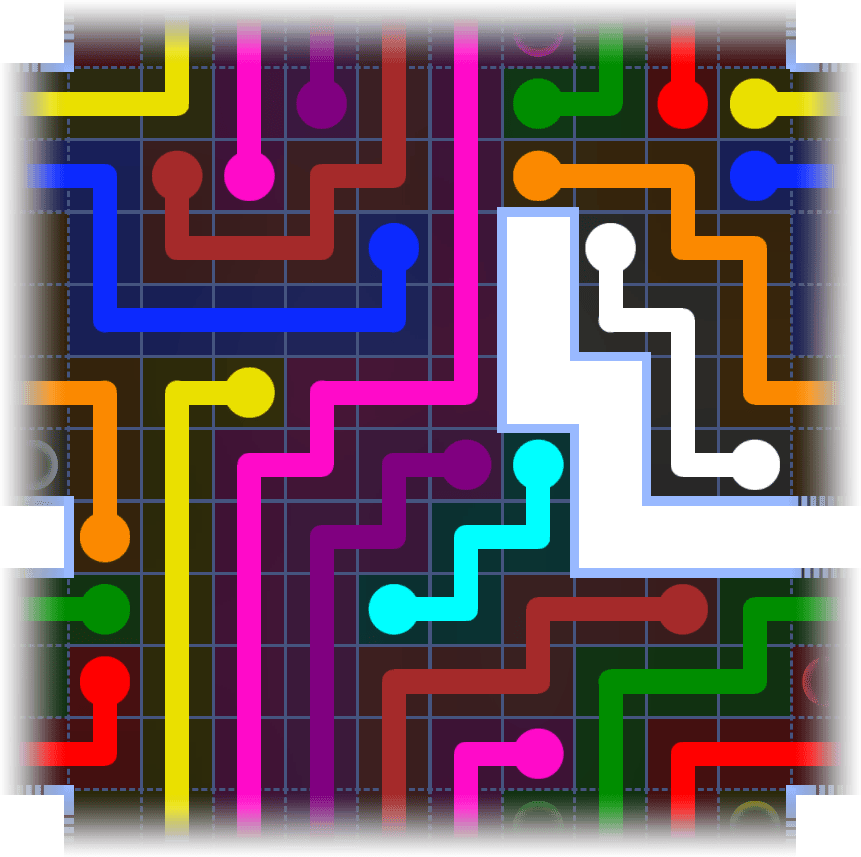 Flow Free Warps 3590 Solution