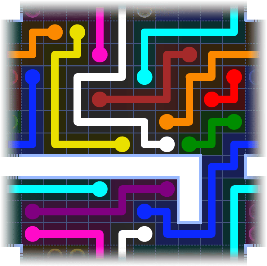 Flow Free Warps 3593 Solution