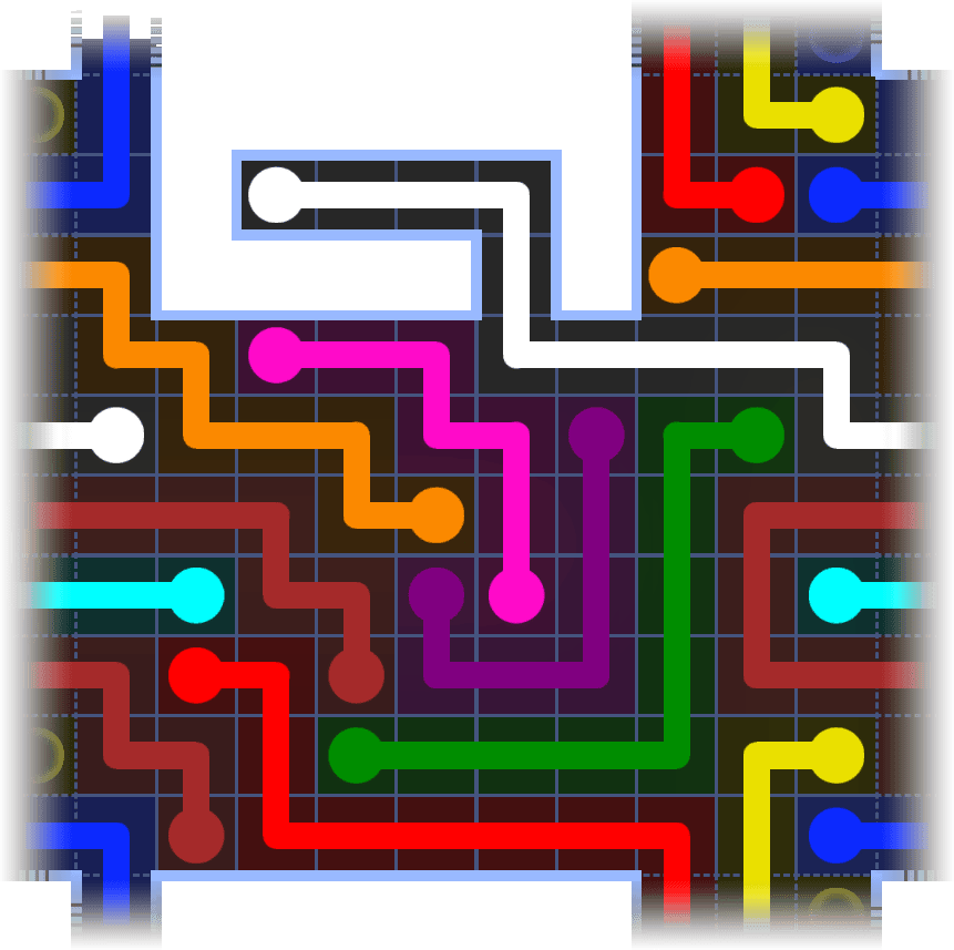 Flow Free Warps 3597 Solution