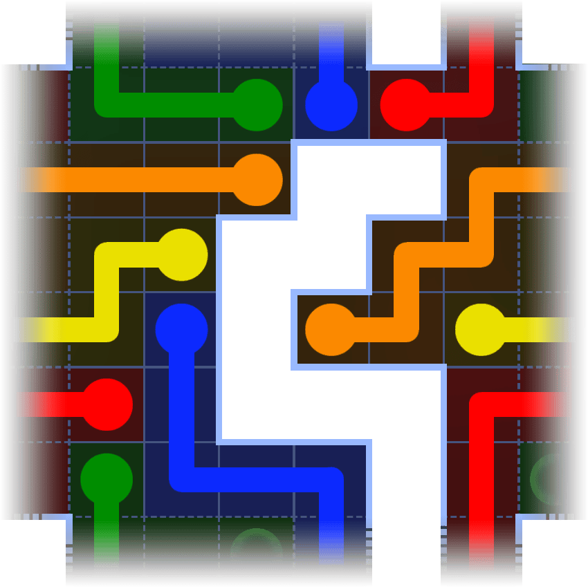 Flow Free Warps 3460 Solution