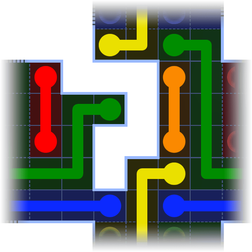 Flow Free Warps 3465 Solution