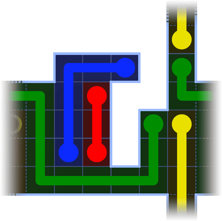Flow Free Warps 3467 Solution