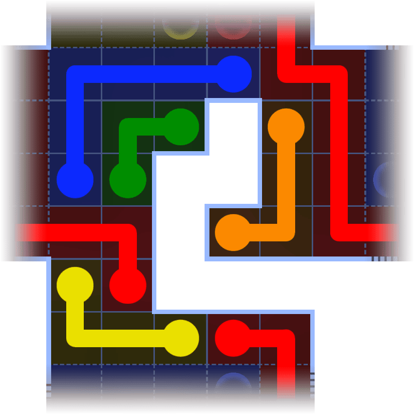 Flow Free Warps 3469 Solution