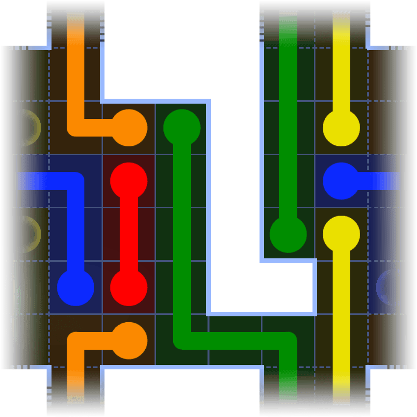 Flow Free Warps 3472 Solution