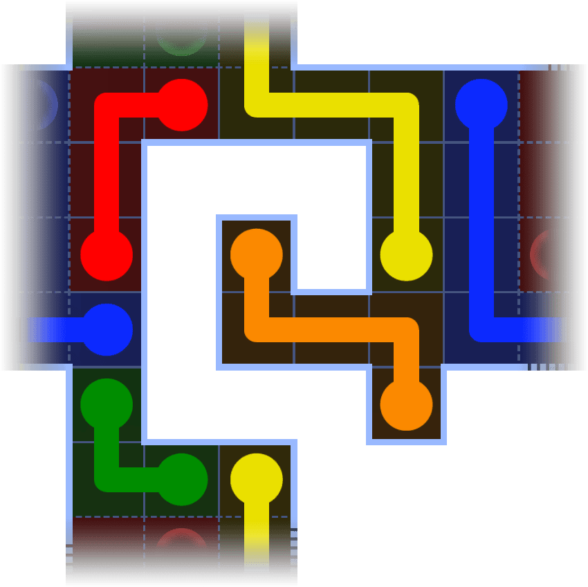 Flow Free Warps 3478 Solution