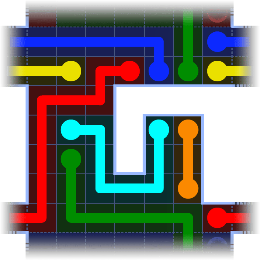 Flow Free Warps 3502 Solution