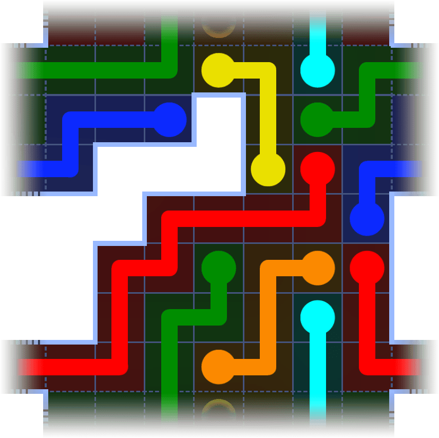 Flow Free Warps 3508 Solution