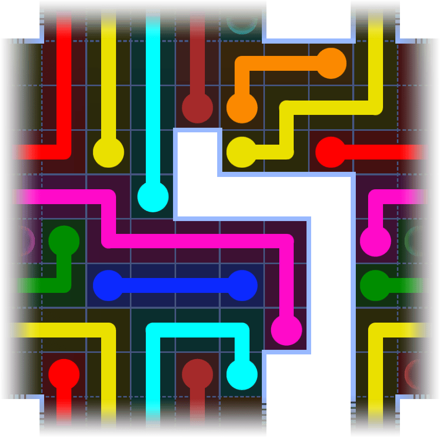 Flow Free Warps 3511 Solution