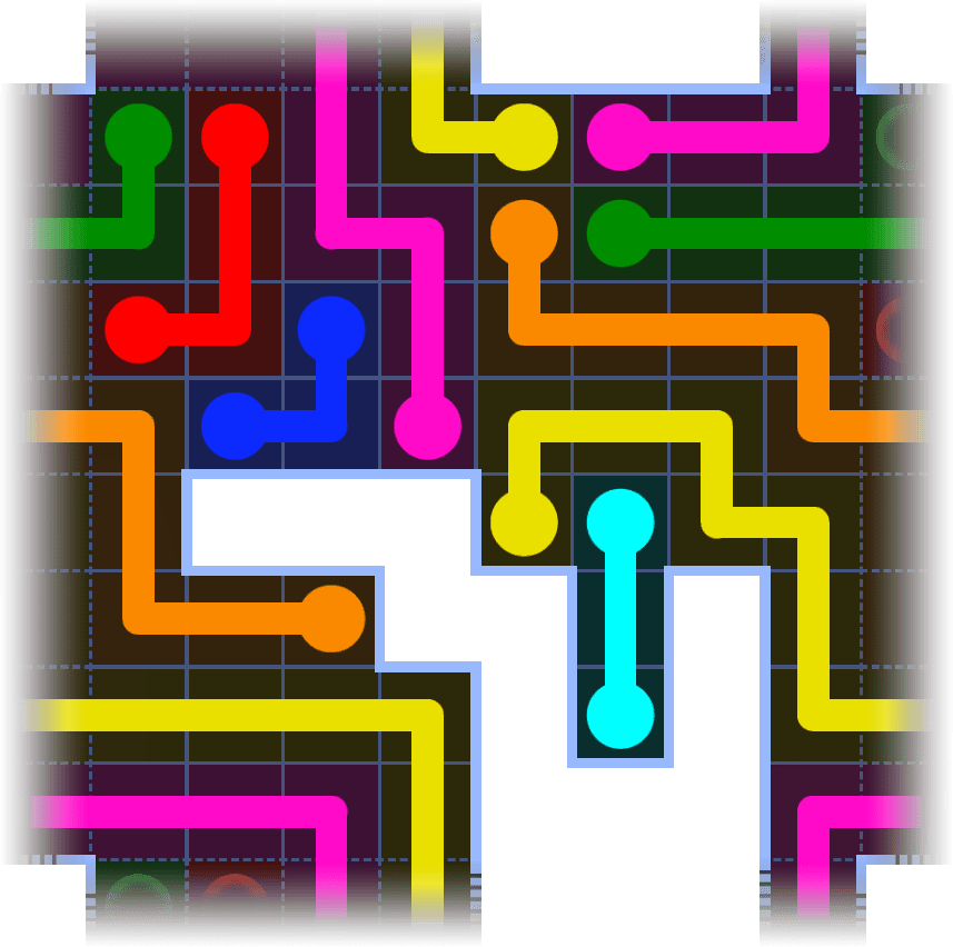 Flow Free Warps 3515 Solution