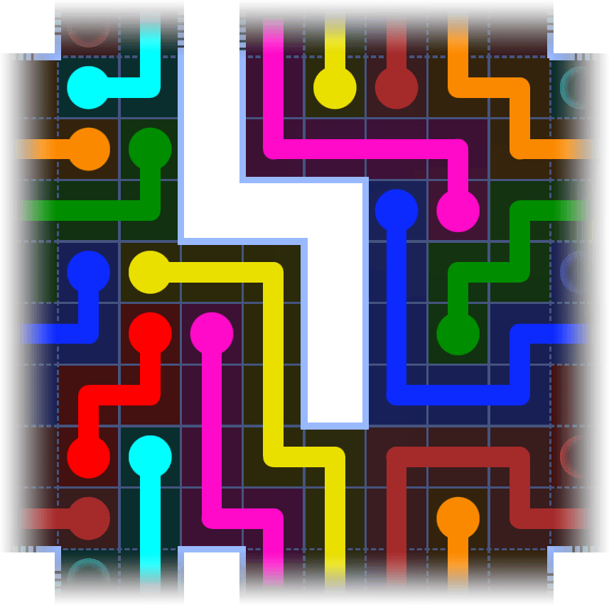 Flow Free Warps 3516 Solution