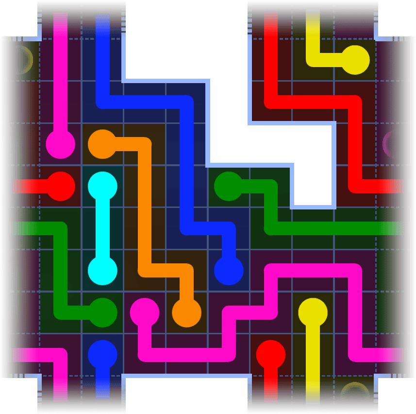 Flow Free Warps 3529 Solution