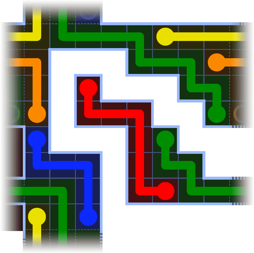 Flow Free Warps 3530 Solution