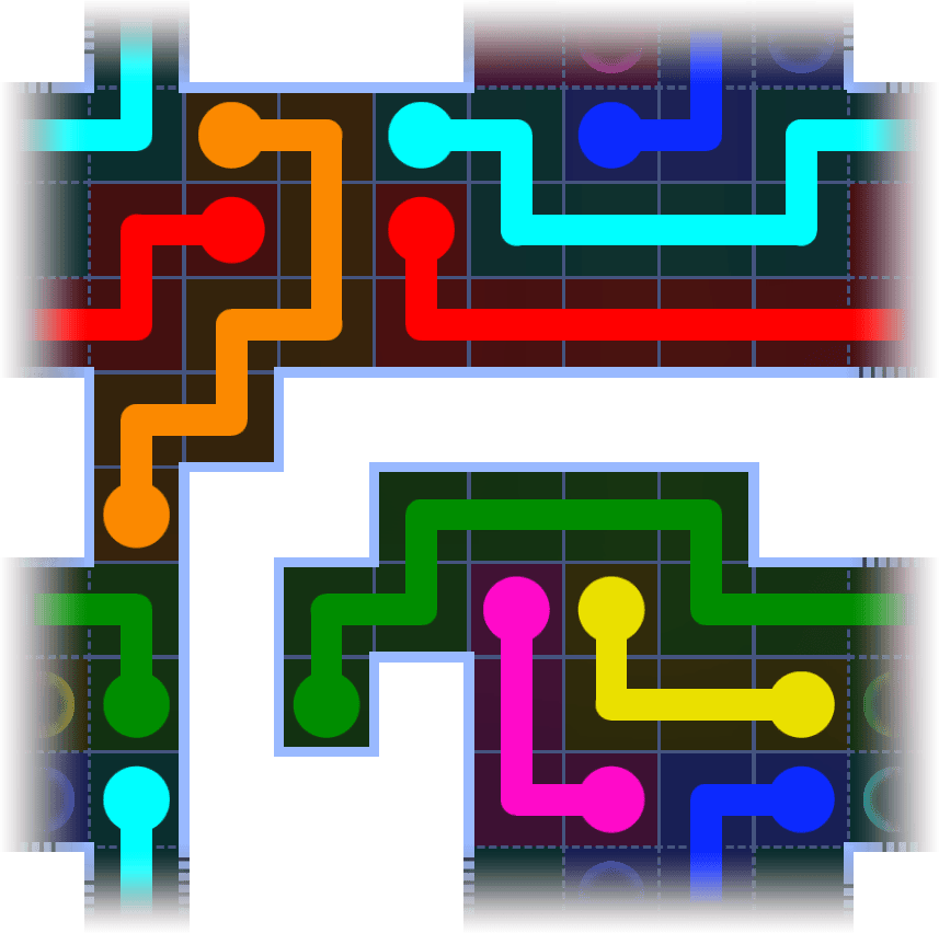 Flow Free Warps 3533 Solution