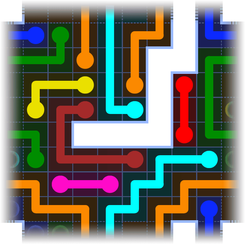 Flow Free Warps 3539 Solution