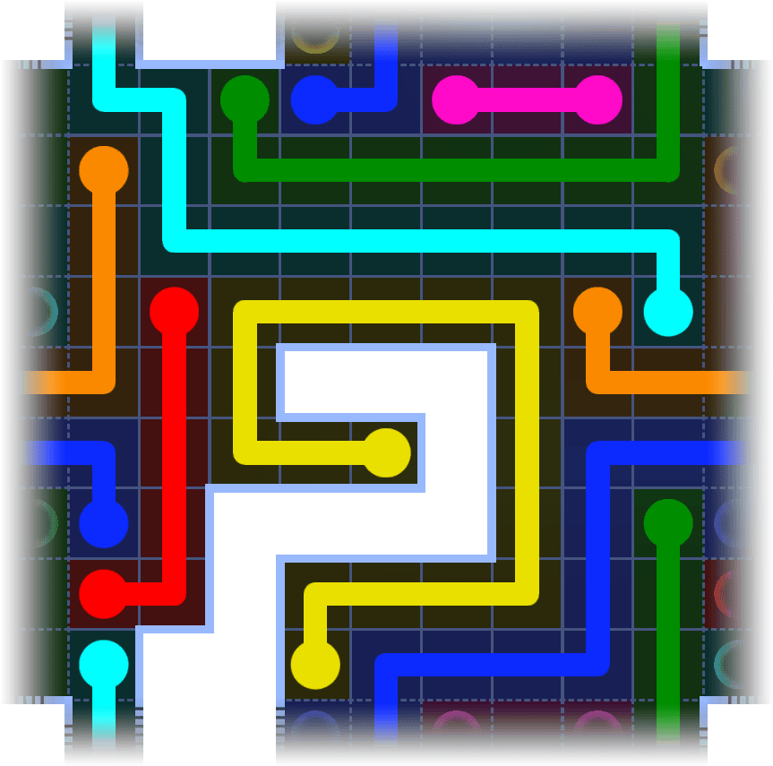 Flow Free Warps 3568 Solution