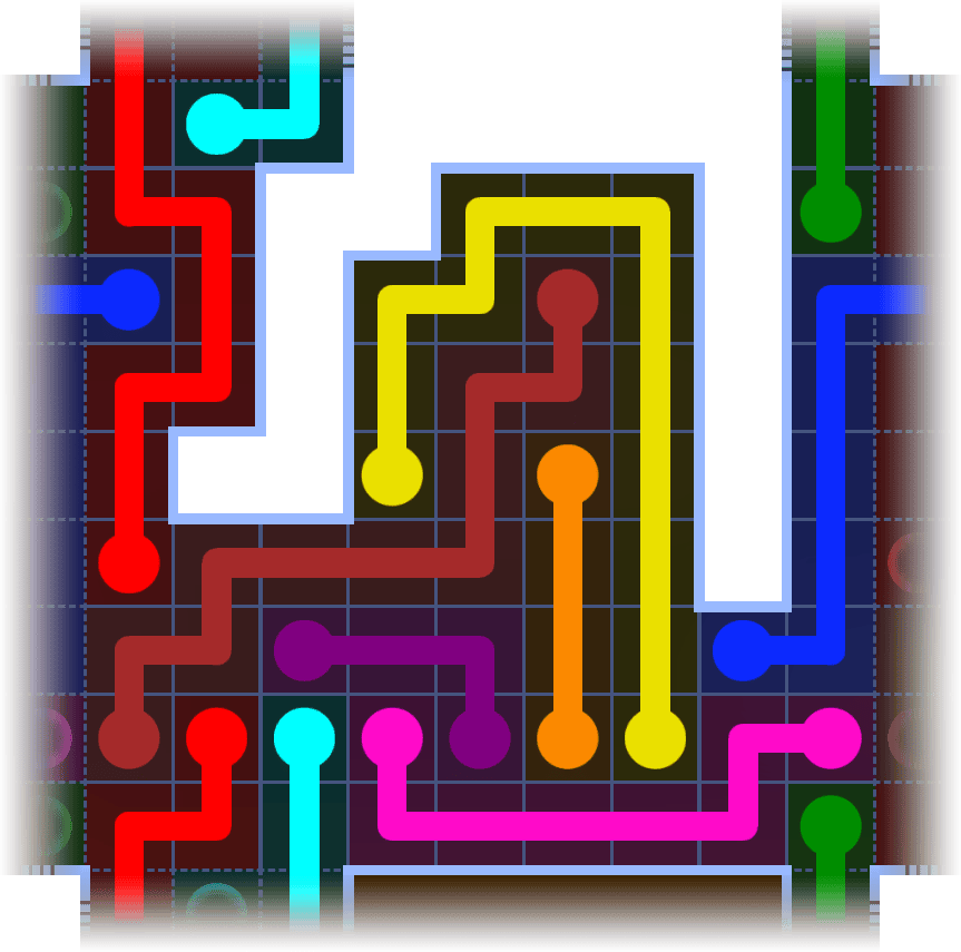 Flow Free Warps 3542 Solution