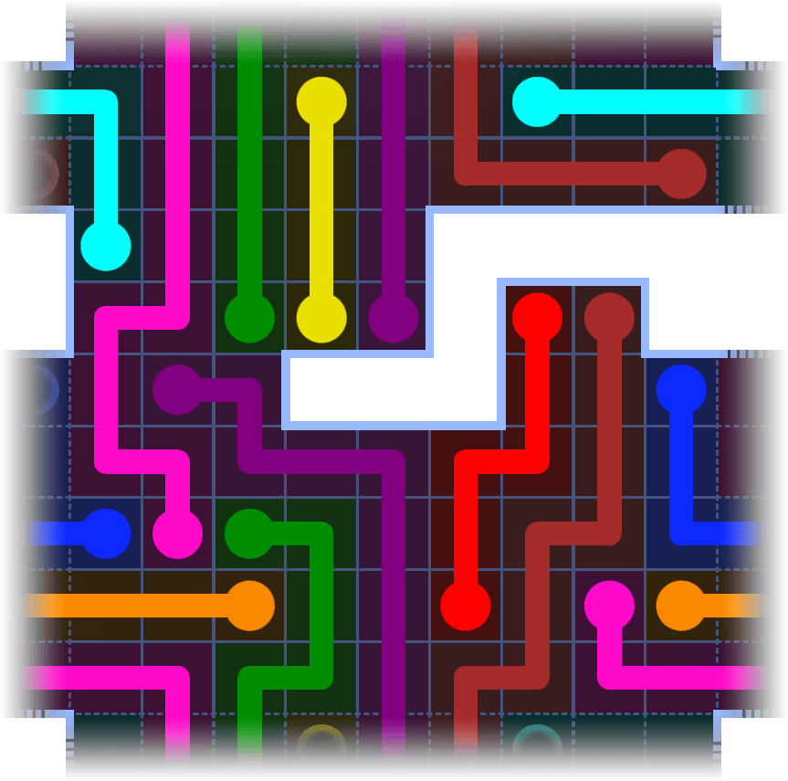 Flow Free Warps 3547 Solution