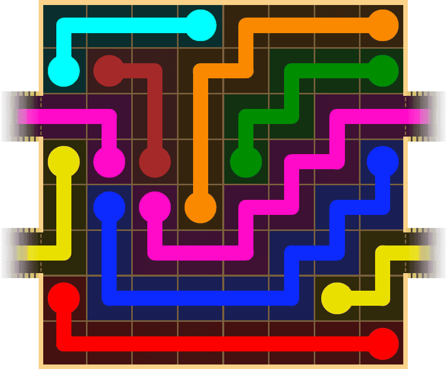 Flow Free Warps 1536 Solution