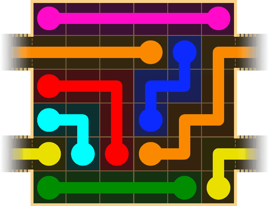 Flow Free Warps 1542 Solution