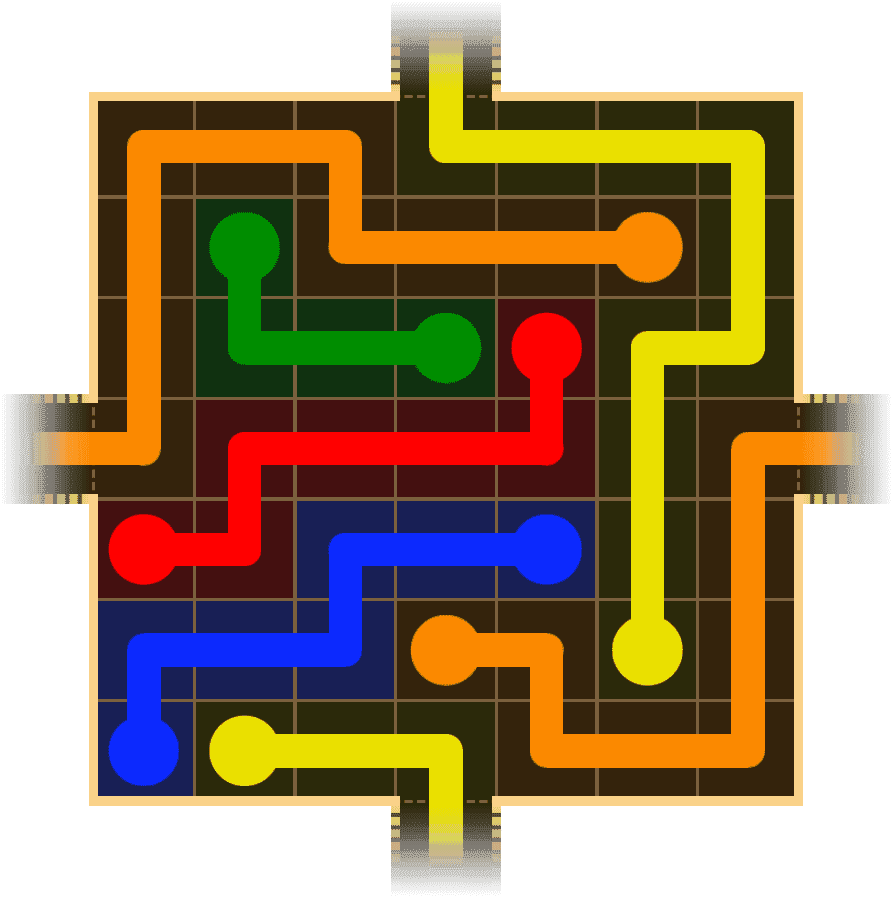 Flow Free Warps 1559 Solution