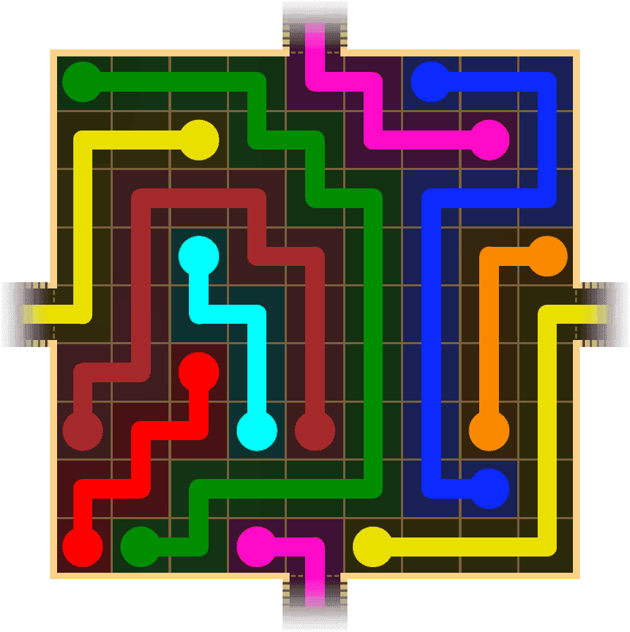 Flow Free Warps 1577 Solution