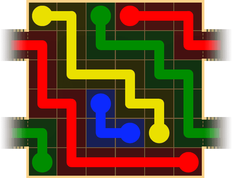 Flow Free Warps 1588 Solution