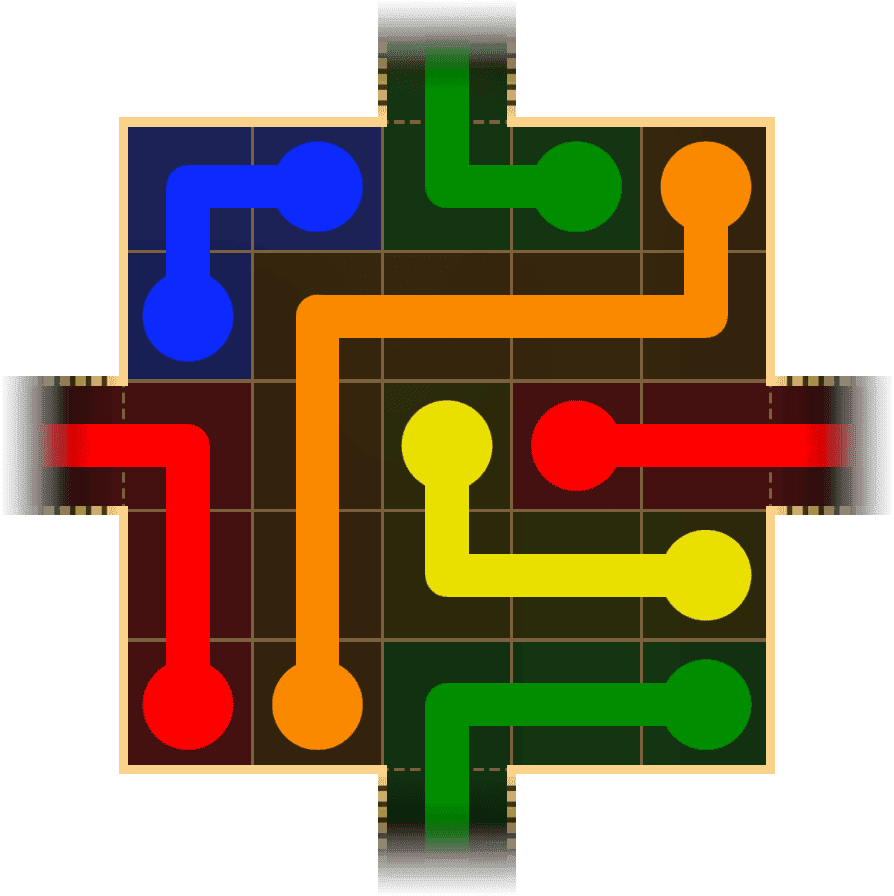 Flow Free Warps 1589 Solution