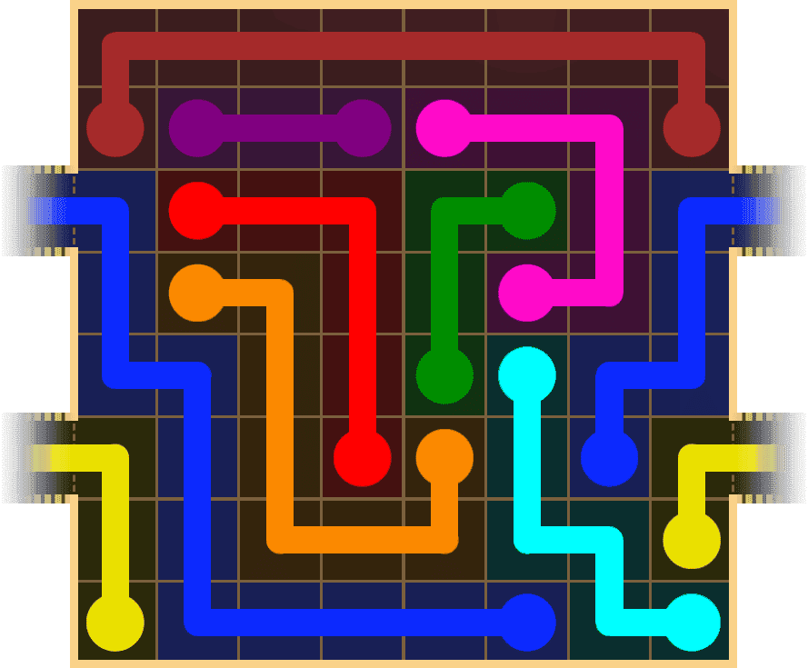 Flow Free Warps 1600 Solution