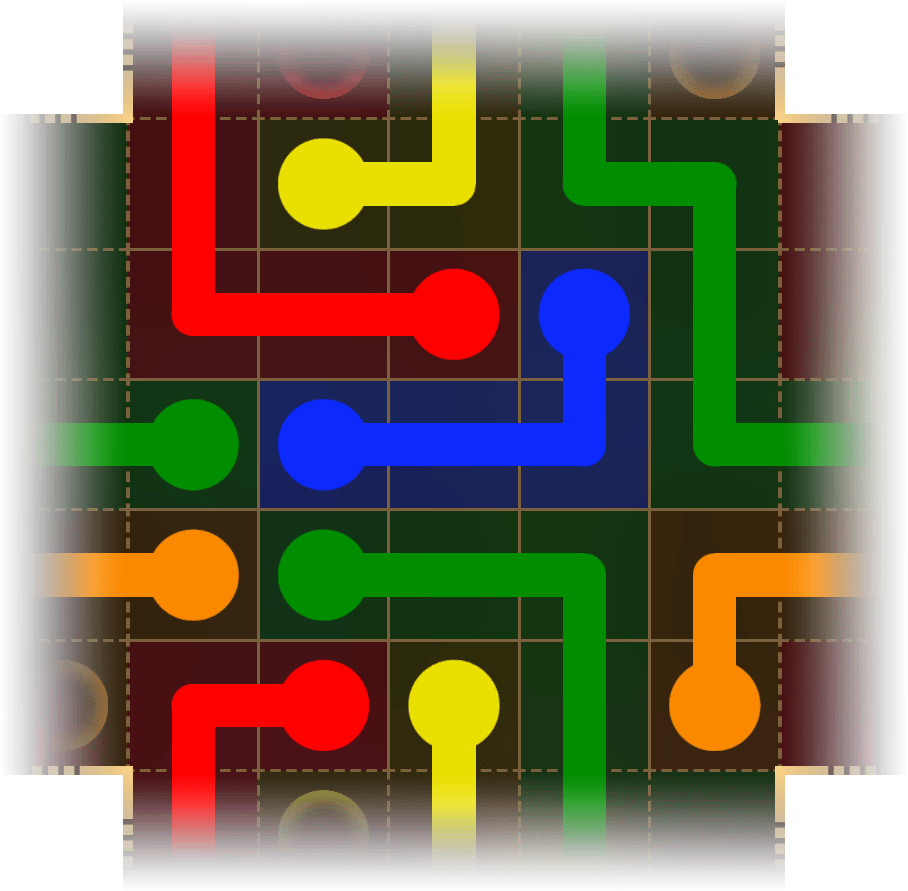 Flow Free Warps 1667 Solution