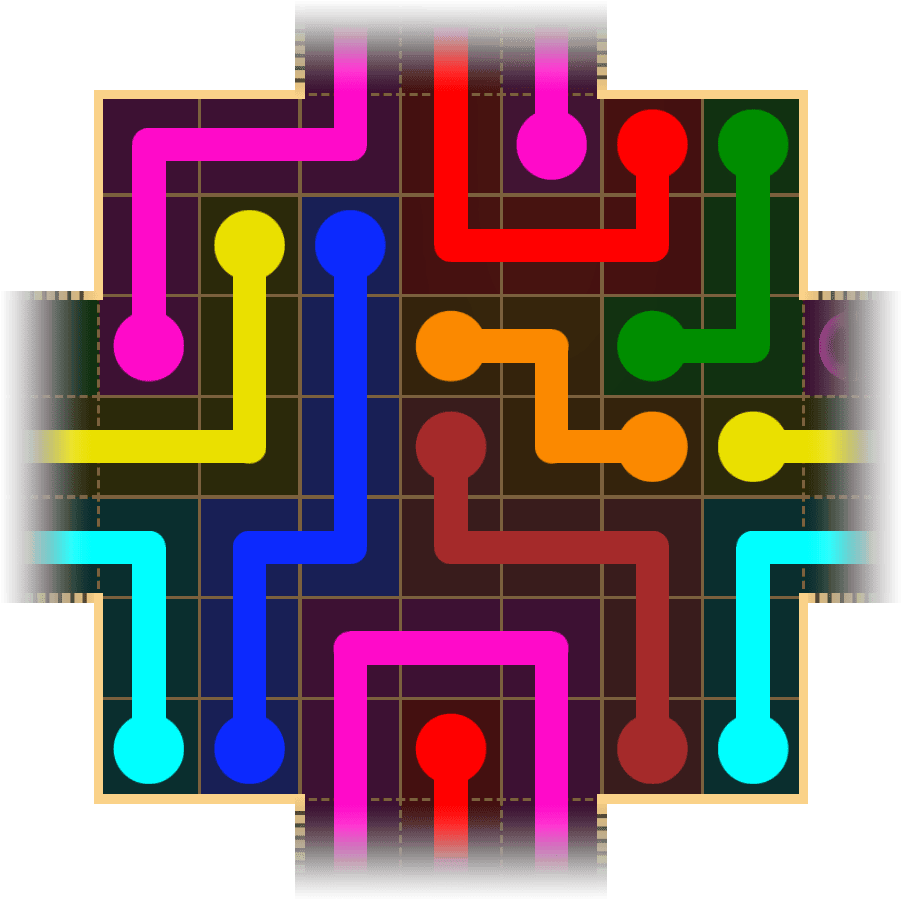 Flow Free Warps 1781 Solution