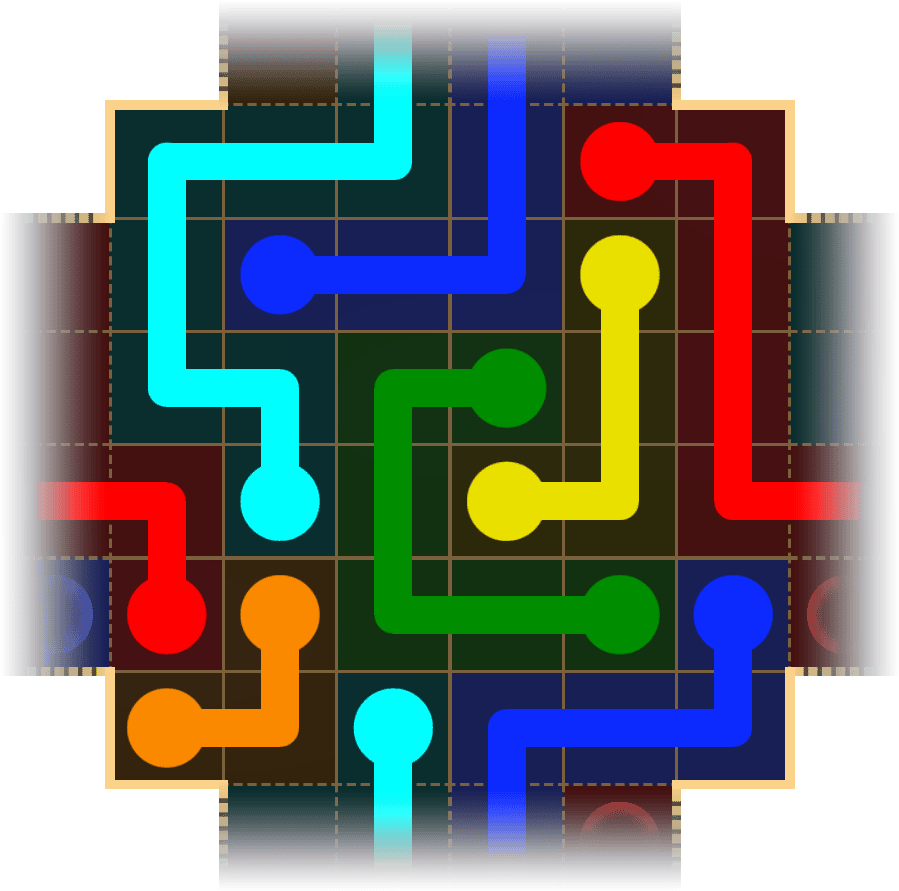 Flow Free Warps 1788 Solution