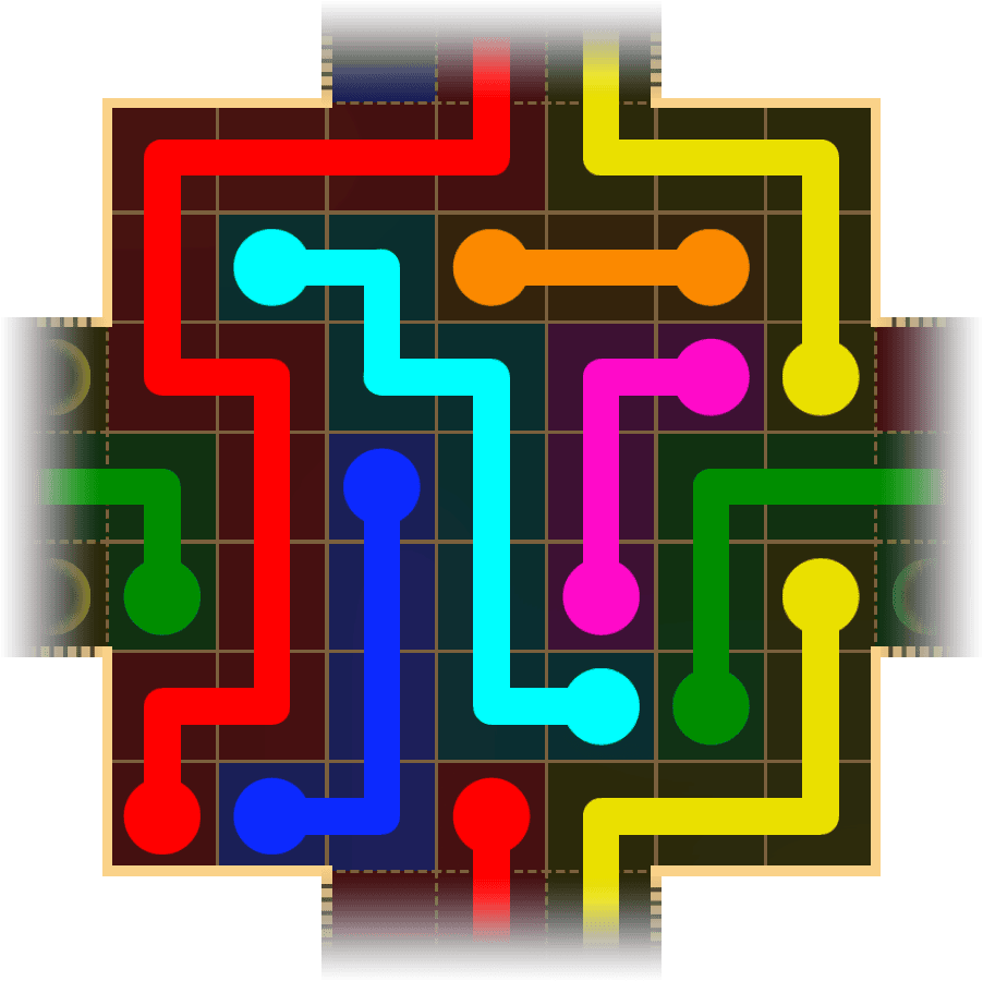 Flow Free Warps 1789 Solution