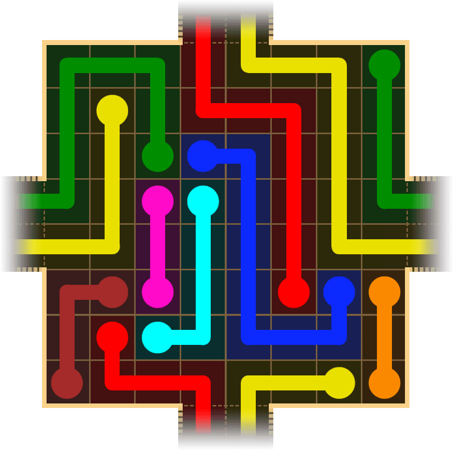 Flow Free Warps 1792 Solution
