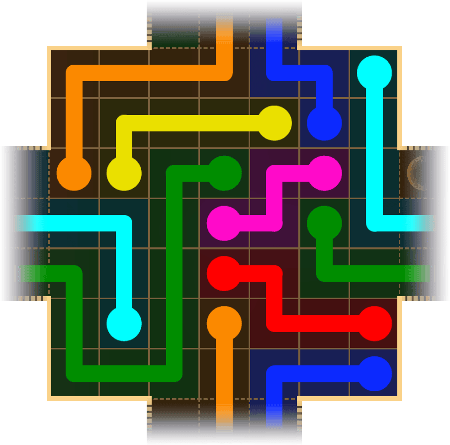 Flow Free Warps 1793 Solution