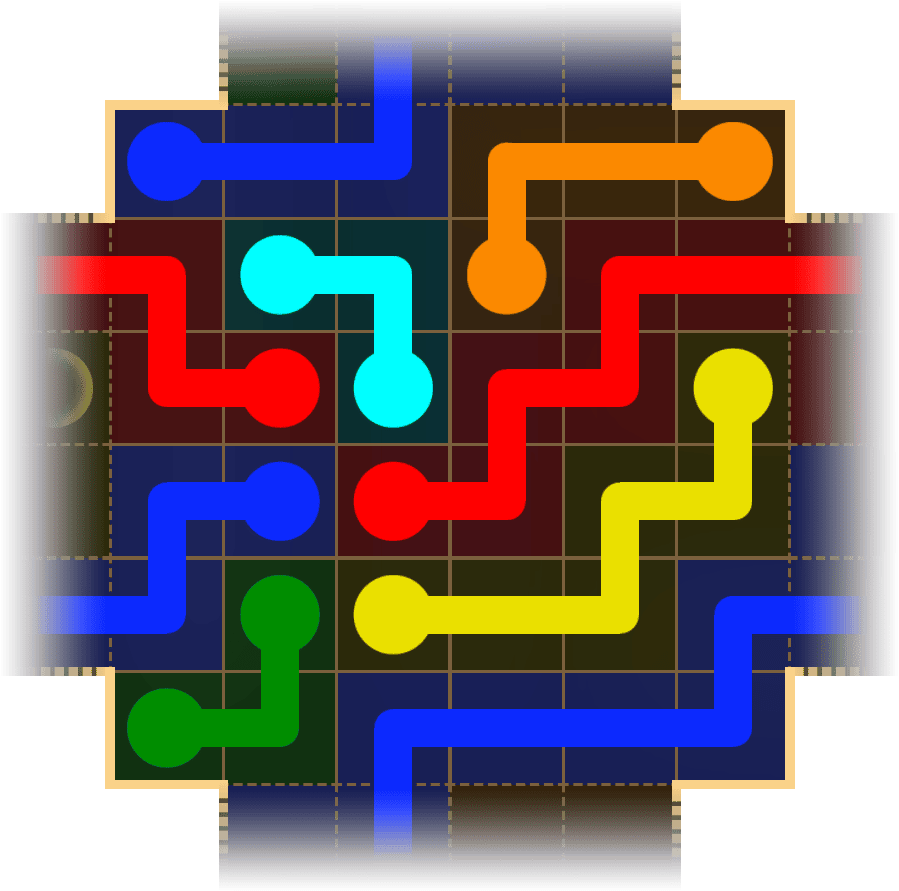 Flow Free Warps 1796 Solution